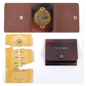 Vtg 22 Year Disk Calendar 1951 - 1972 Executive